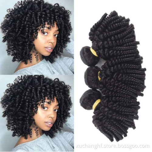 Raw Virgin Burmese Curly Hair Bundle Pineapple Curly Hair Mongolian Kinky Afro Curly Wave Human Hair Extension For Black Women